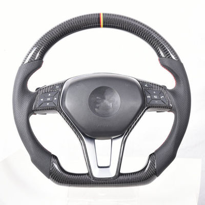 ποιότητας  Carbon Fiber 3K Carbon Fiber Steering Wheel Compatible For Benz W212 εργοστάσιο